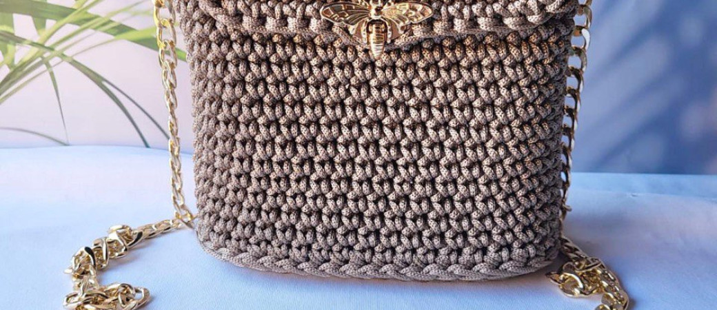 20% off HAND MADE polyester cord handbags from Aleksa-5